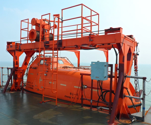 dekmachines op een schip
