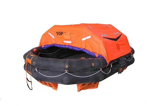 Opblaasbaar werpreddingsvlot