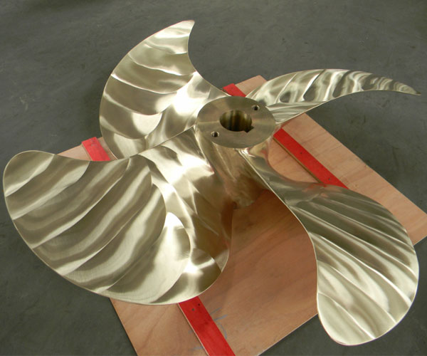 maritieme scheepsschroef met vaste spoed