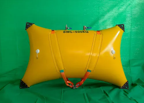 1 ton zware PVC-luchthefzak voor onderwaterberging