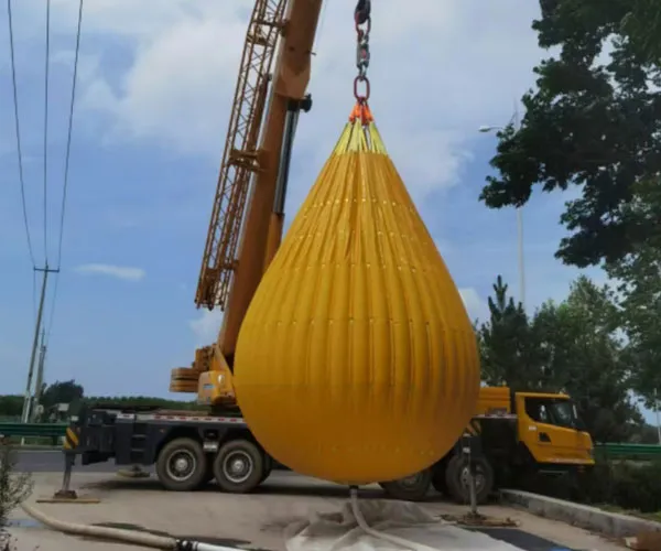 waterzak voor belastingtest